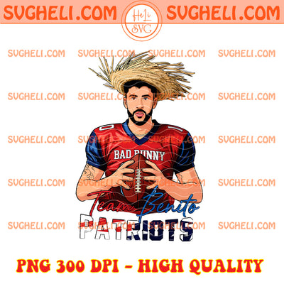 Patriots Bad Bunny Super Bowl LX Png Benito Bowl 2026 Png