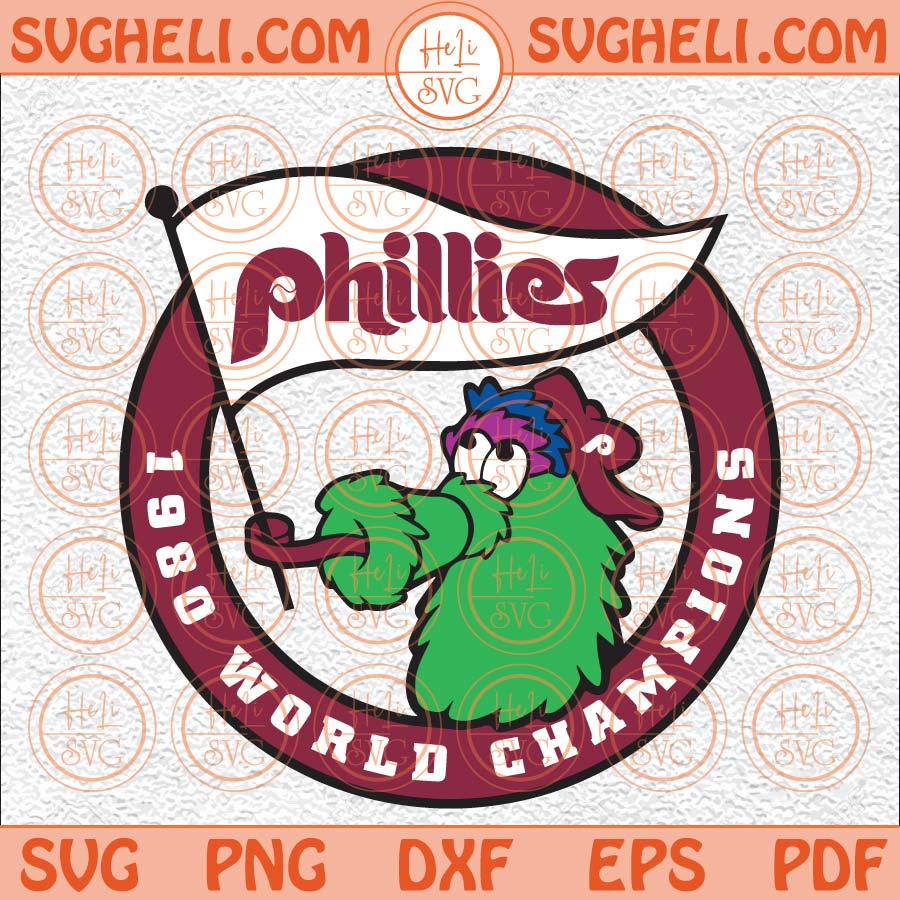 Phanatic Baseball Svg Vintage Phillie Phanatic Cartoon Svg Png