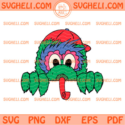 Phanatic Mascot Philadelphia Svg Phillies Phanatic Svg