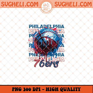 Philadelphia 76ers Basketball Png Philadelphia 76ers Png Sublimation Files