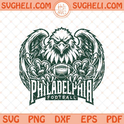 Philadelphia Eagles Football Svg Philadelphia Eagles Svg Png Dxf Eps Files