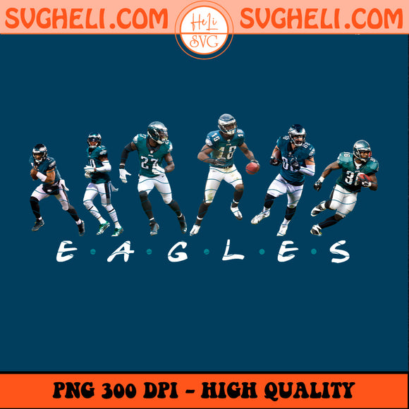 Philadelphia Eagles Friends NFL Png Football Players Png