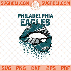 Philadelphia Eagles Lips Football Team Svg Eagles Lips Svg Png Dxf Eps Files
