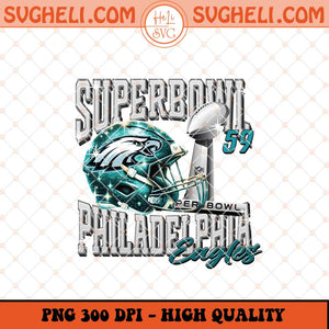 Philadelphia Eagles Super Bowl LIX Champions Png Sublimation Files