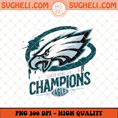 Philadelphia Eagles Super Bowl LIX Png NFL Eagles Png Sublimation Files