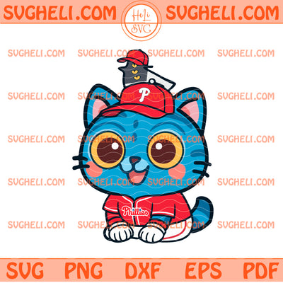 Philadelphia Phillies Kpop Derpy Tiger Svg Baseball Kpop Svg