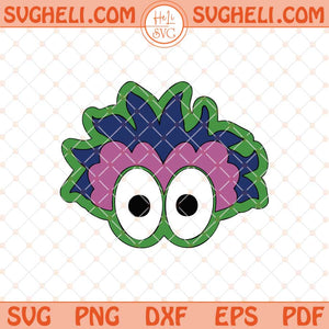 Phillie Phanatic Eyes Svg Phillie Phanatic Face Svg Png Dxf Eps Files