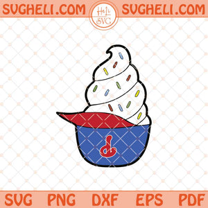 Phillies Helmet Ice Cream Svg Phanatic Mascot Ice Cream Svg Png Dxf Eps Files