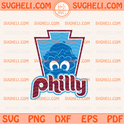 Philly Phanatic Svg Phillies Classic Colors Svg Phillies Svg