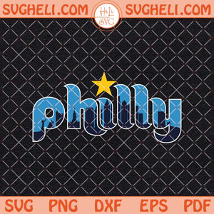 Philly Sports Liberty Bell Star Svg Philly Sports Svg Png Dxf Eps Files