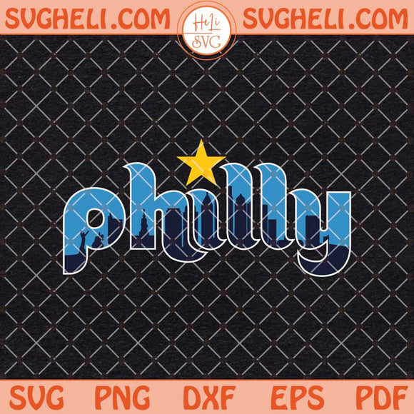 Philly Sports Liberty Bell Star Svg Philly Sports Svg Png Dxf Eps Files