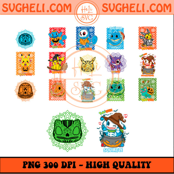 Pikachu Halloween Png Bundle Halloween Pokemon Png