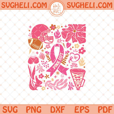 Pink Coquette Ribbon Svg Pink Out Svg We Waer Pink Svg Png Dxf Eps Files