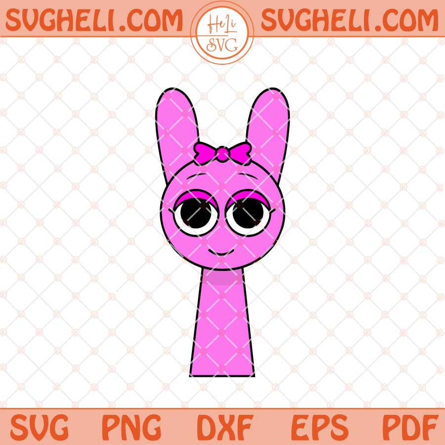Pinki Incredibox Sprunki Svg Pink Pinki Sprunki Characters Svg