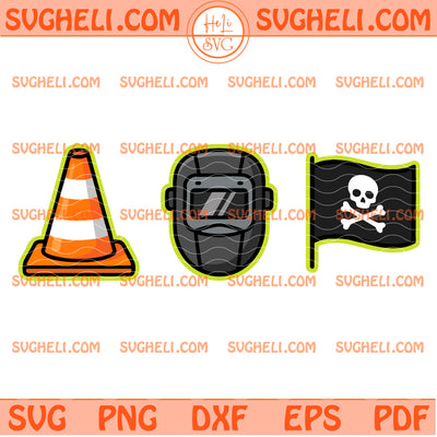 Pittsburgh Hoist The Traffic Cone 3 Icons Svg Trio Meme Svg