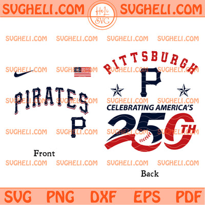 Pittsburgh Pirates America 250th Anniversary 2026 Svg