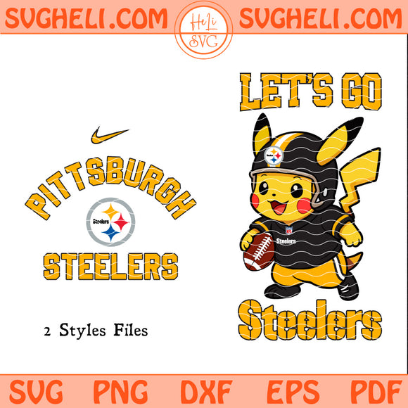 Pittsburgh Steelers Pokemon NFL Svg Pittsburgh Steelers Svg
