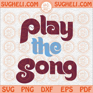 Play The Song Red October Svg Philadelphia Baseball Svg Playoff Svg Png Dxf Eps