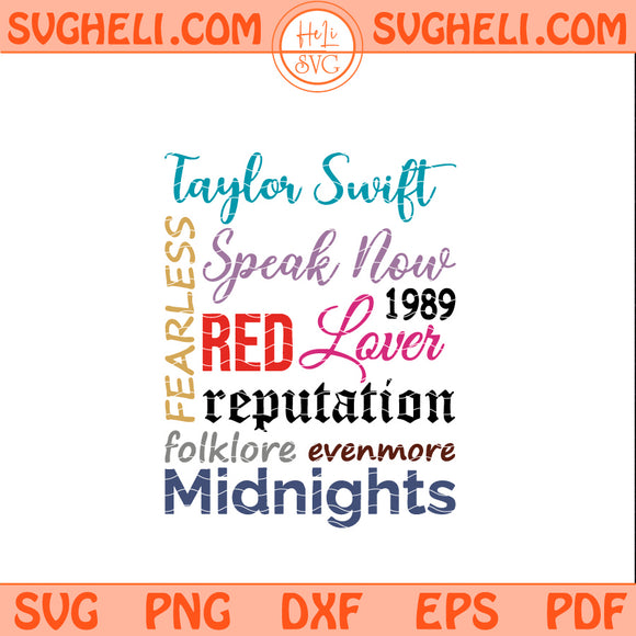 Pop Era Svg Taylor Era Svg Music Lover Svg