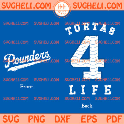 Pounders La Dodgers 2026 Svg Los Angeles Dodgers Svg