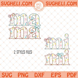 Preppy Mama Coquette Svg Retro Mimi Svg Pink Mama Svg Png Dxf Eps Files