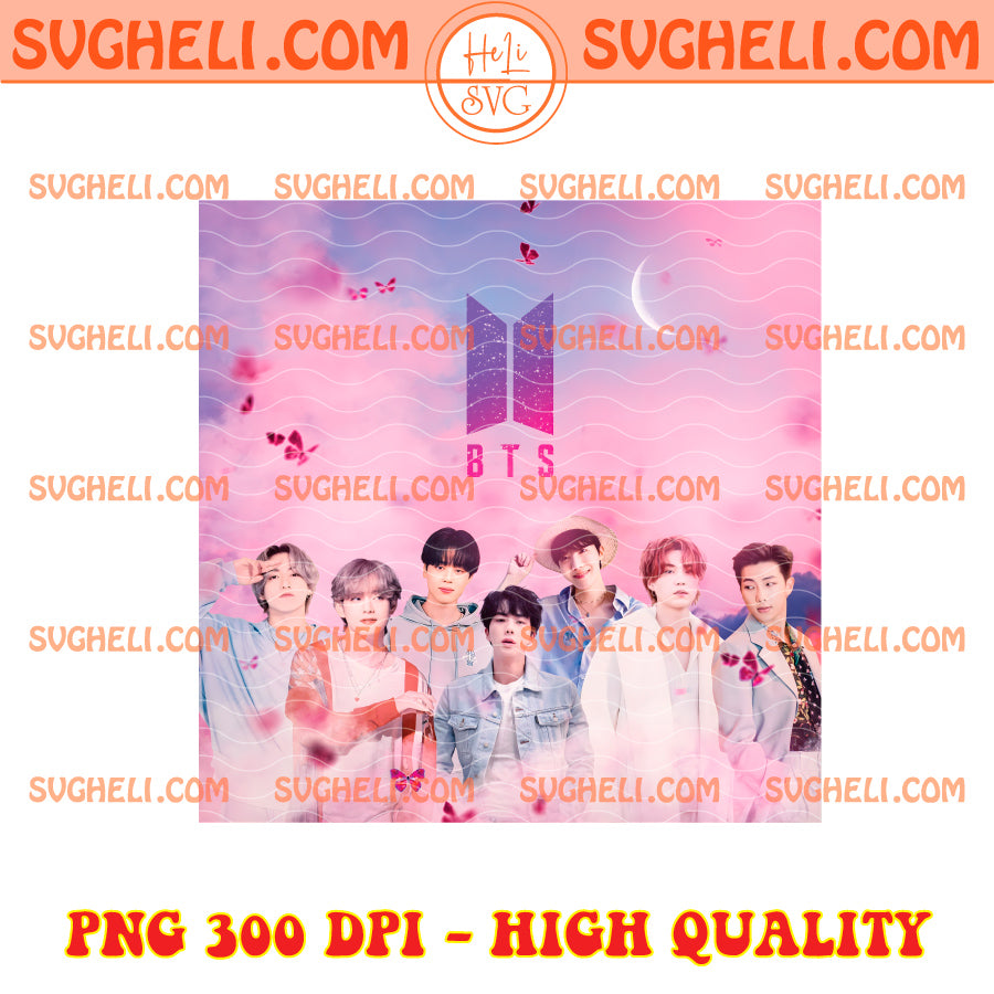 Printed BTS Png, Bangtan Boys Comeback 2026 Png