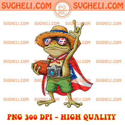 Puerto Rico Coqui Frog Football Png Puerto Rican Frog Png