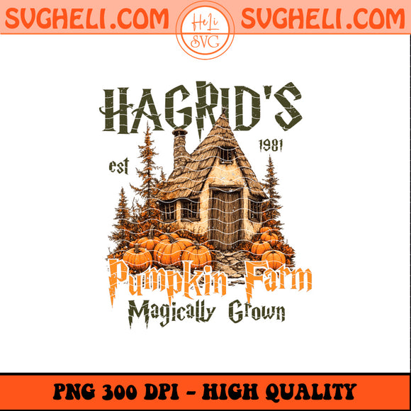 Pumpkin Farm Png Fall Halloween Sublimation Autumn Clipart