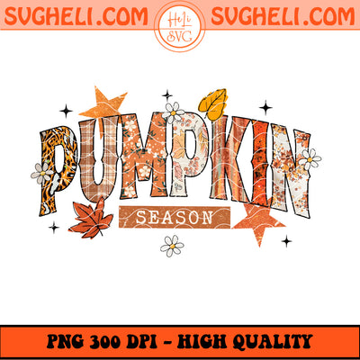 Pumpkin Season Png Retro Halloween Png Preppy Pumpkin Bow Png Sublimation Design