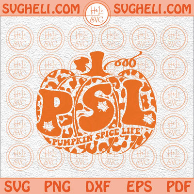 Pumpkin Spice Life Svg Leopard Thanksgiving Svg Fall Vibes Svg Png Dxf Eps