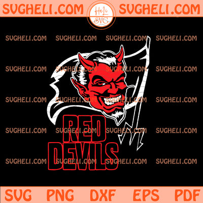 Red Devils Svg Retro Hawkins Devil Svg Mascot Red Devils svg