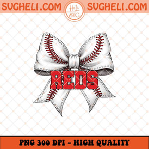 Reds Baseball Coquette Png Reds Png Reds Baseball Png Sublimation Files