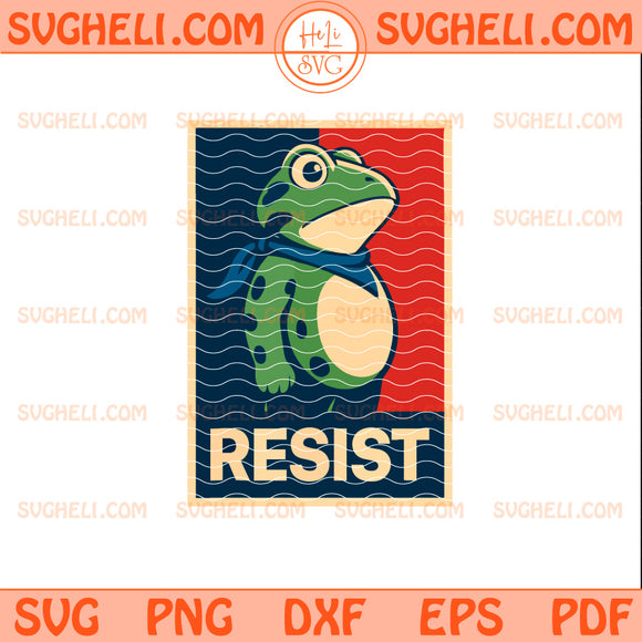 Resist Portland Frog Svg Anti Fascism Anti Trump Svg