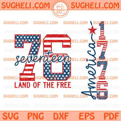 Retro 4th of July Svg 1776 America Svg Distressed USA Svg