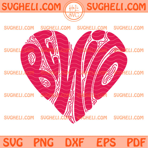 Retro Benito Valentine Heart Svg Bad Bunny Valentine Svg