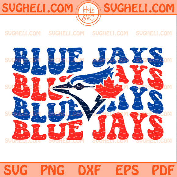 Retro Blue Jays Svg Toronto Blue Jays MLB Svg