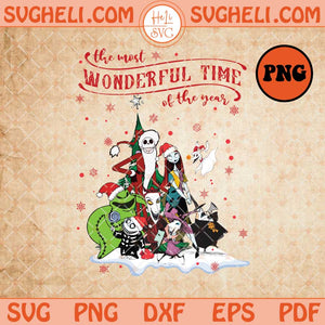 Retro Christmas Nightmare Friends Png Winter Christmas Png Sublimation Files