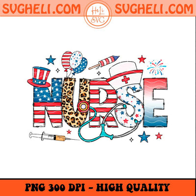 Retro Coquette USA Nurse Png Nurse Life USA Png Sublimation Files