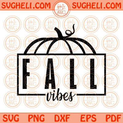Retro Fall Vibes Svg Pumpkin Fall Vibes Svg Autumn Svg Fall Svg Png Dxf Eps Files