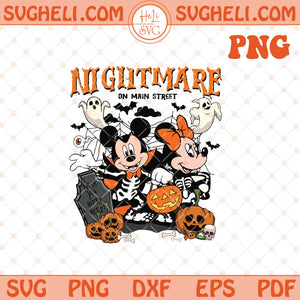 Retro Halloween Disneyland Png Mickey Minnie Halloween Png Dxf Eps Files