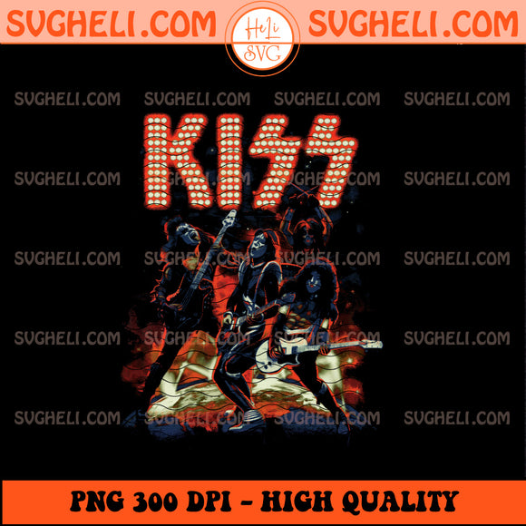 Retro Kiss Band Png Rock Band Png Kiss Designs