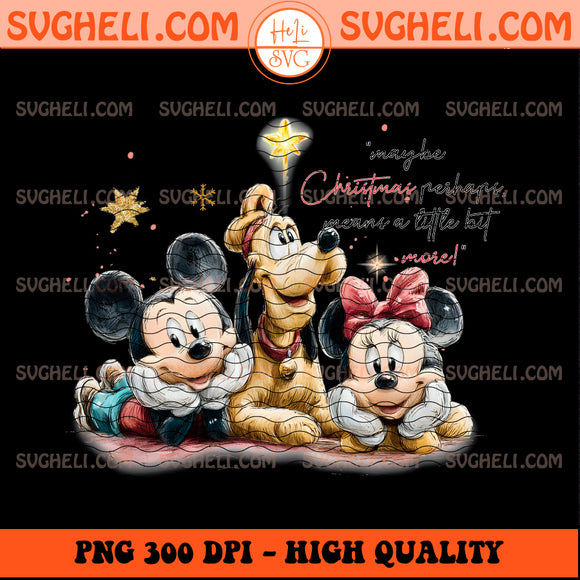 Retro Maybe Christmas Perhaps Means A Little Bit More Png