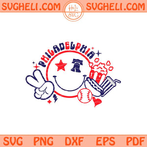 Retro Philadelphia Sports Svg Vintage Phillies Baseball Svg Png Dxf Eps Files