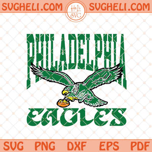 Retro Philidelphia Football Eagles Svg Football Eagles Svg Png Dxf Eps Files