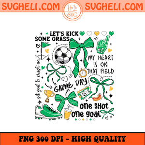 Retro Soccer Coquette Png Soccer Png Game Day Png Sublimation Design