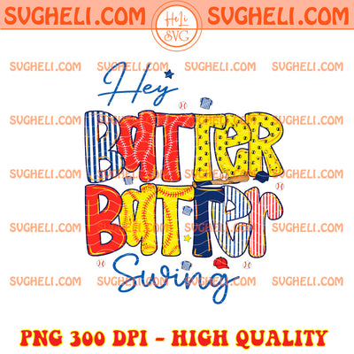 Retro Softball Batter Batter Swing Png Softball Saying Png