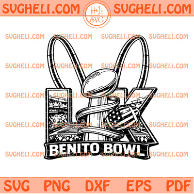 Retro Team Benito Bowl Football Svg Team Benito Football Svg