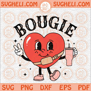 Retro Valentine Bougie Svg Valentines Day Svg Holiday Love Svg Png Dxf Eps Files