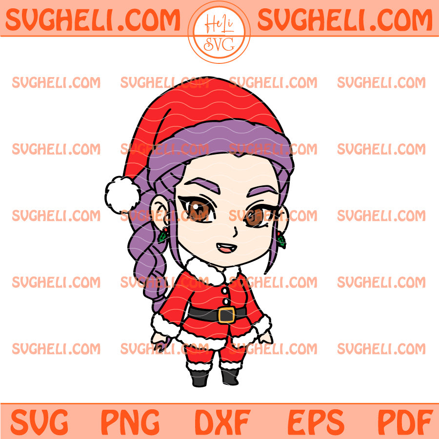 Rumi Christmas Kpop Demon Hunters Svg Rumi Christmas Svg