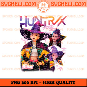 Rumi Huntrix Girls Witch Png Halloween Spooky Huntrix Png